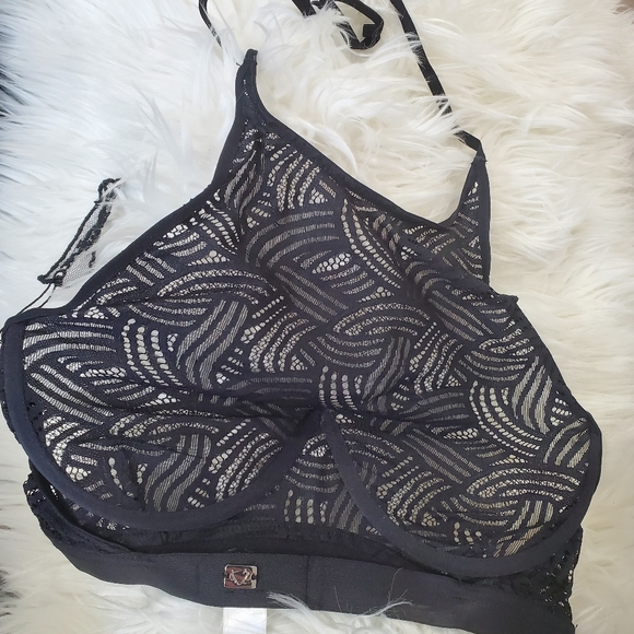 For love and lemons NWT HTF lace bra halter top M - Picture 1 of 4